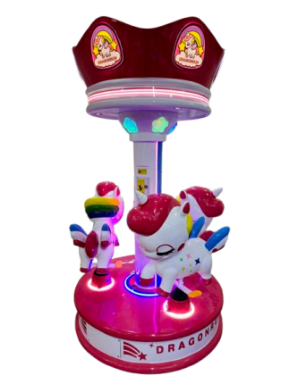 Kiddie Rides Üçlü Carrusel